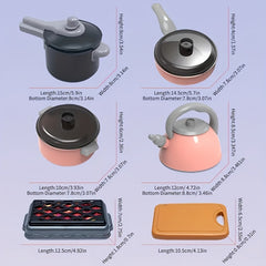 Mini Kitchen Toy Set with Pots And Pans