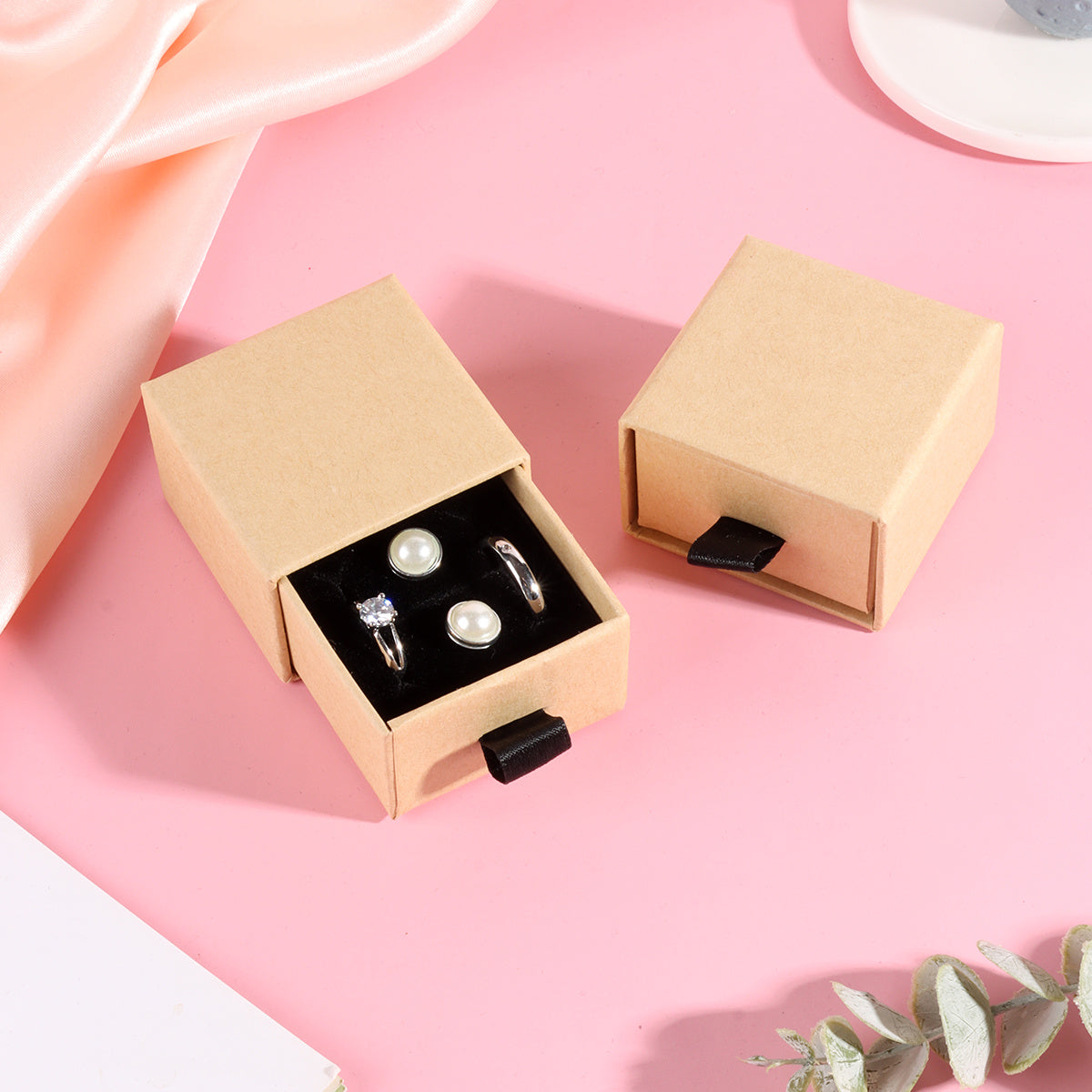 Large Capacity Jewelry Box for Ring Earrings Necklace