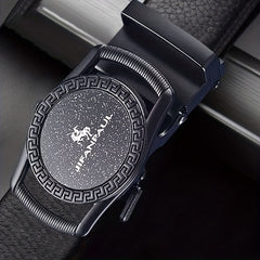 Men's PU Leather Auto Buckle Belt
