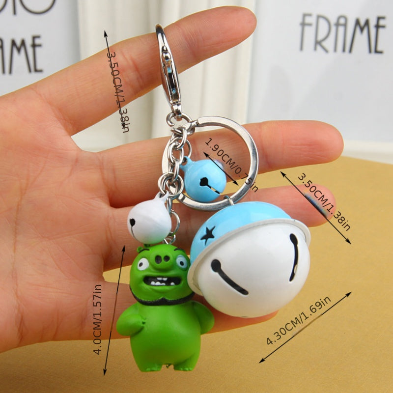 Cartoon Anime Keychain Car Key Ring Couple Bag Pendant DIY Keychain