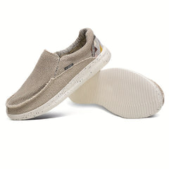 Men's Canvas Slip-On Loafers