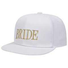 Embroidery Baseball Cap Solid Snapback Hat Sunscreen Dad Hat For Couple