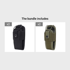 Durable Molle Radio Pouch for Walkie Talkies - Climbing & Outdoor