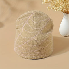 Men's Y2K Dark Spider Web Beanie Hip hop Knit Hat