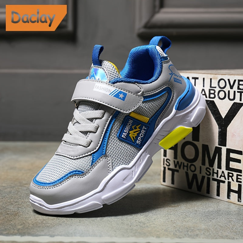 Daclay Casual Low Top Boys Sneakers Breathable Lightweight Anti Slip