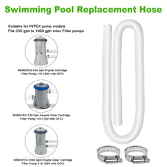Replacement Swimming Pool Hose - 150 X 3.2 cm