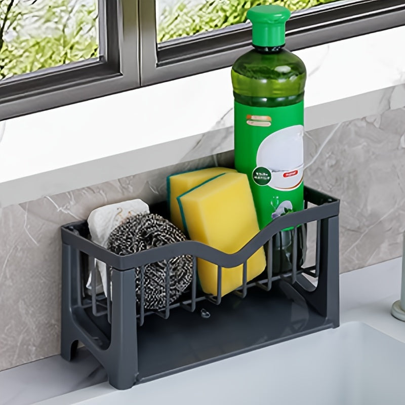 Kitchen Rag Rack Storage Rack Countertop Dishwashing Cloth Drain Rack
