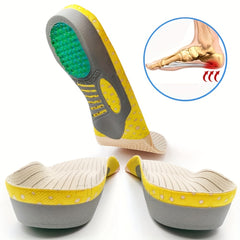 Shock Absorbing Insoles for All Comfort and Support Unisex