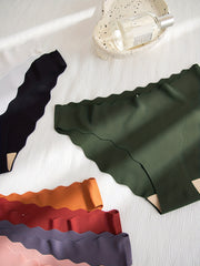 7pcs Scallop Trim Seamless Intimates Panties Women's Lingerie