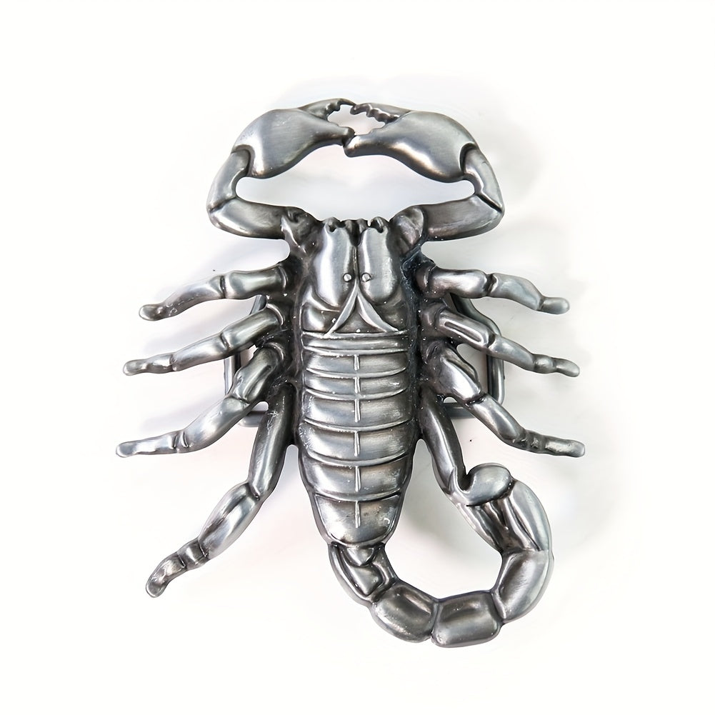 Scorpion King Belt Buckle Western Statement Leather Craft Accessory