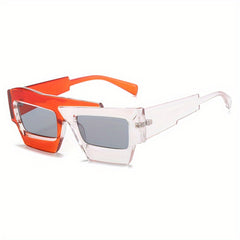 Y2K Jelly Block Sunglasses Irregular Glasses Club UV400