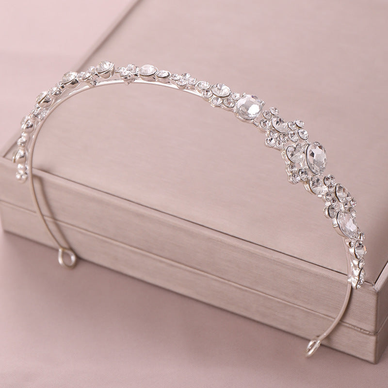 Golden Baroque Crystal Hairband Headband Bridal Wedding Favor