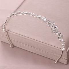 Golden Baroque Crystal Hairband Headband Bridal Wedding Favor