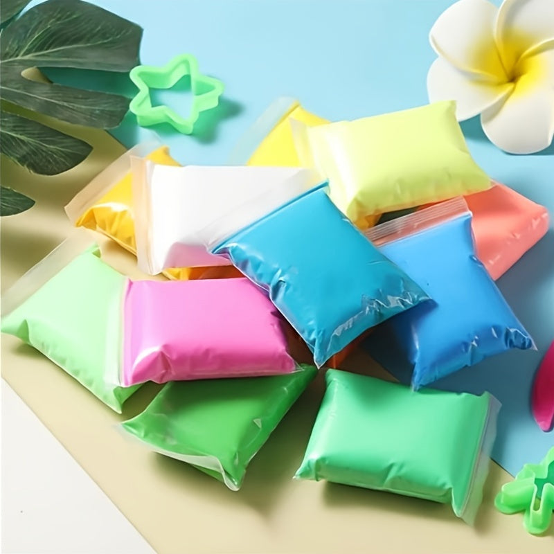 24 Colors Ultra Light Clay PVA Safe for Kids DIY Crafting