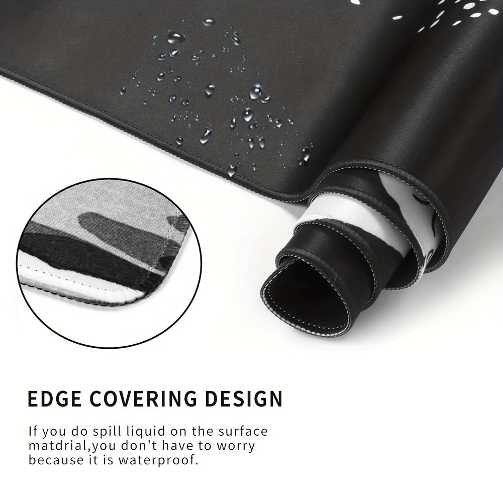 Wave Pattern Extended Gaming Mouse Pad 80x30cm