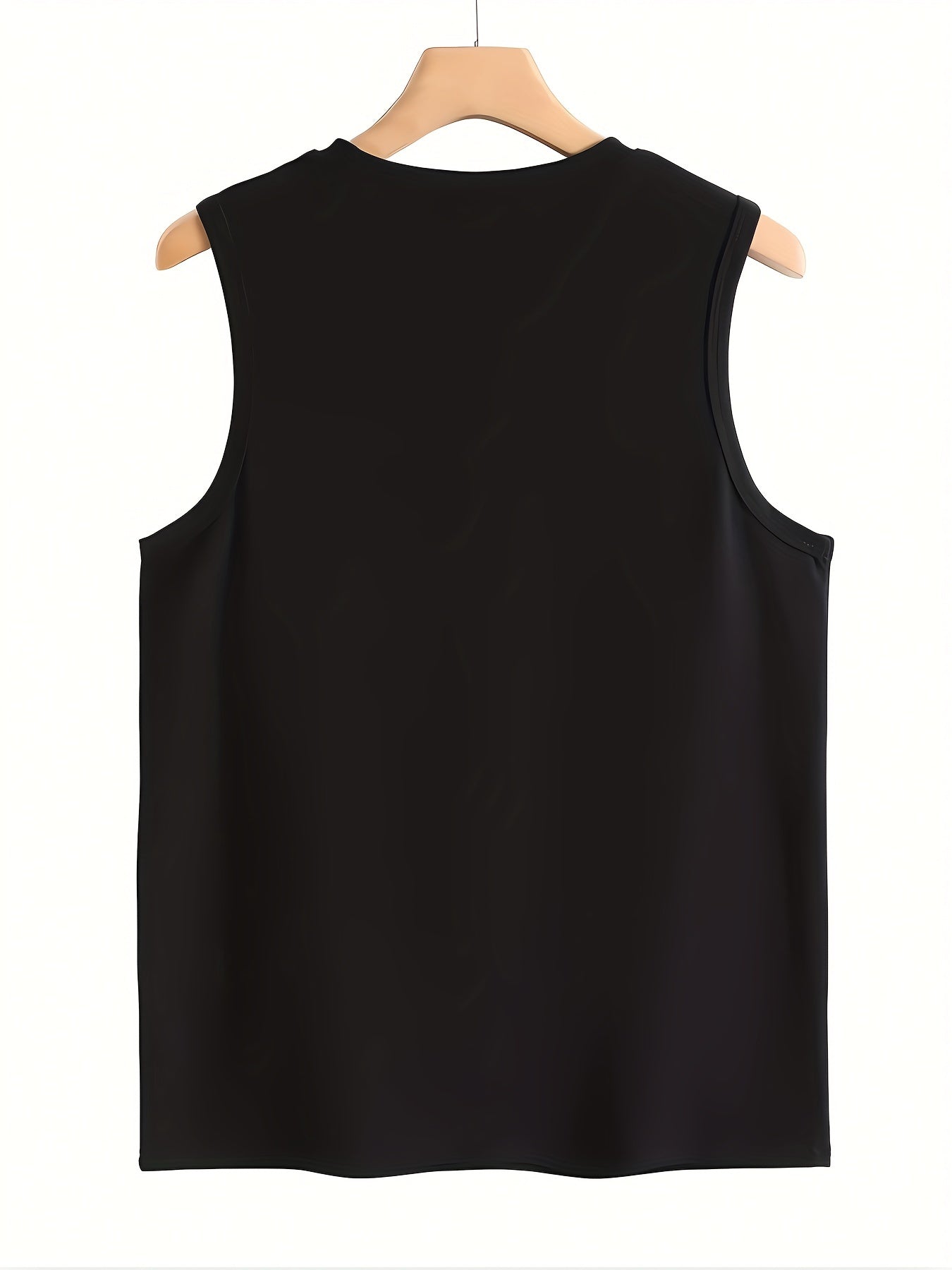  Gnomes & Bat Print Round Neck Tank Top