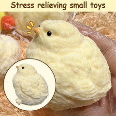 Fluffy Chick Squeeze Toys - Relaxing Fidget Toys