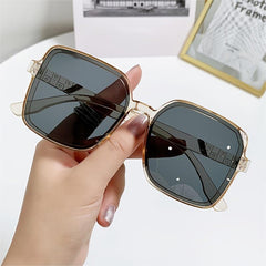 Classic Square Sunglasses Transparent Shades Unisex