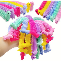 15 Pcs Colorful Elastic Rope Fidget Toys for Stress Relief