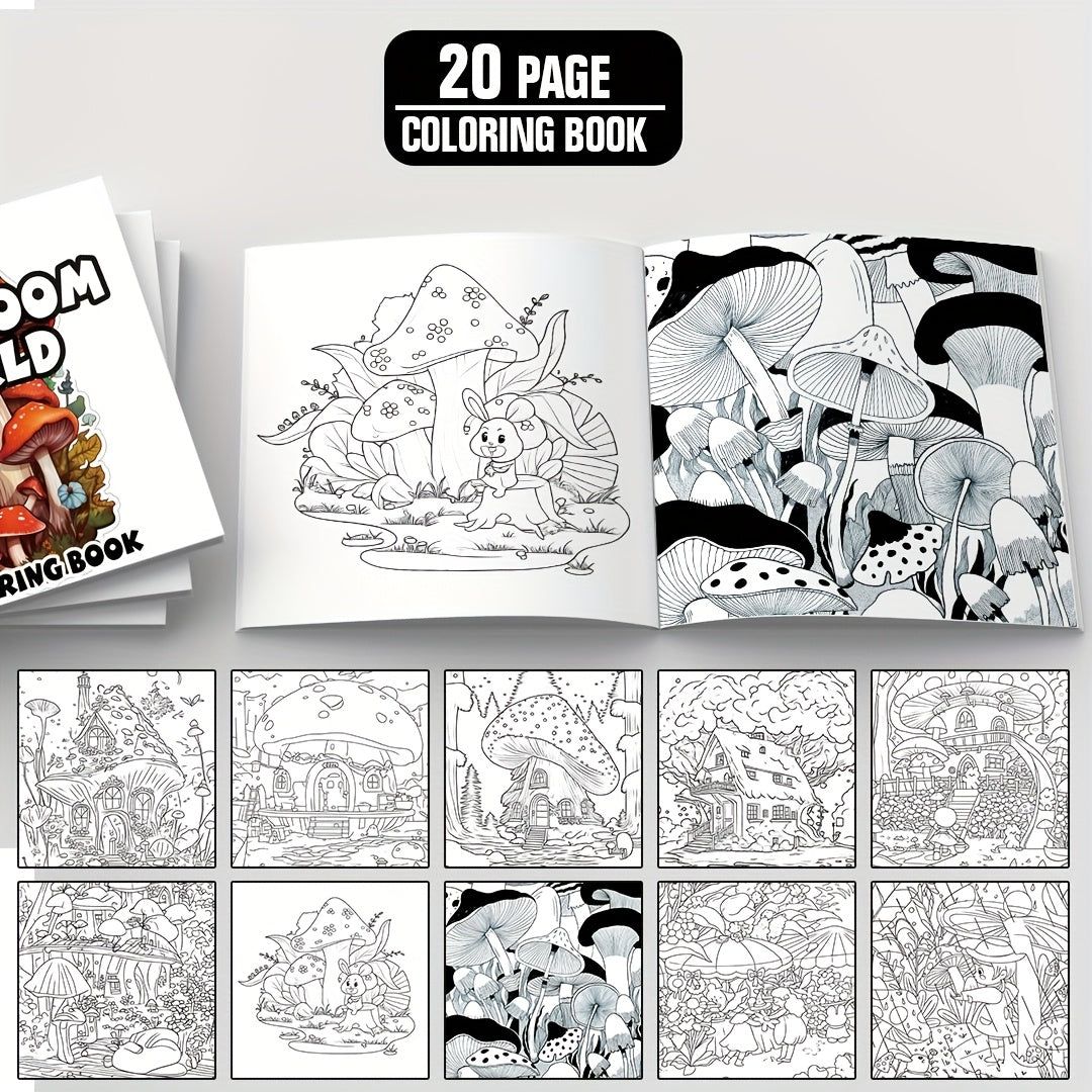 Fun Doodle Book Adult Relax Coloring Book Perfect Gift Art Classmates