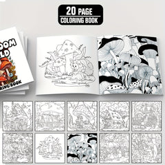 Fun Doodle Book Adult Relax Coloring Book Perfect Gift Art Classmates