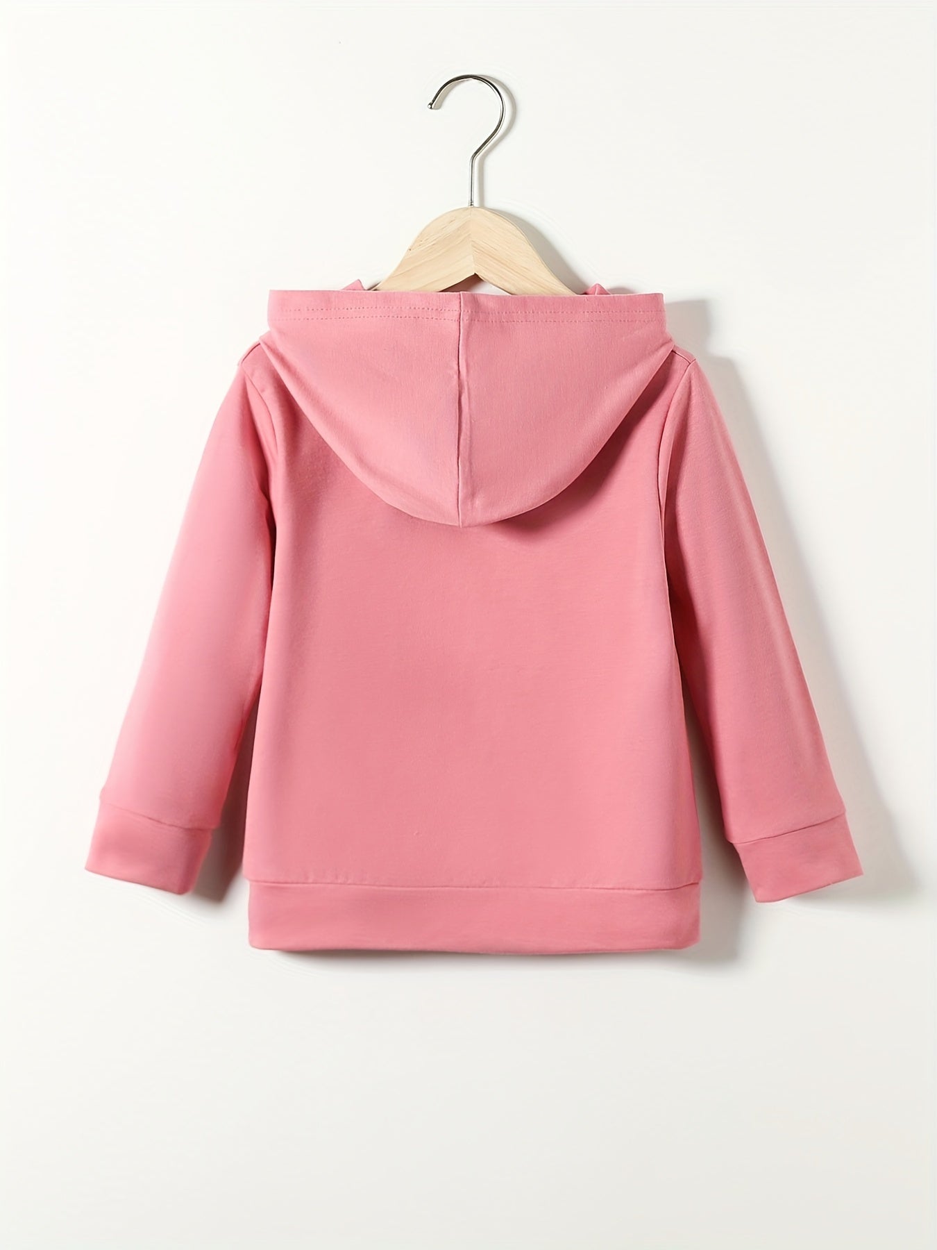 Heart & Butterfly Print Casual Sweatshirt Top Hoodie for Youth Girls