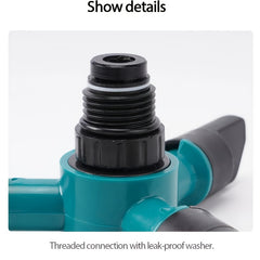Automatic Rotating Garden Nozzle With Ground Spike Watering Sprinkler