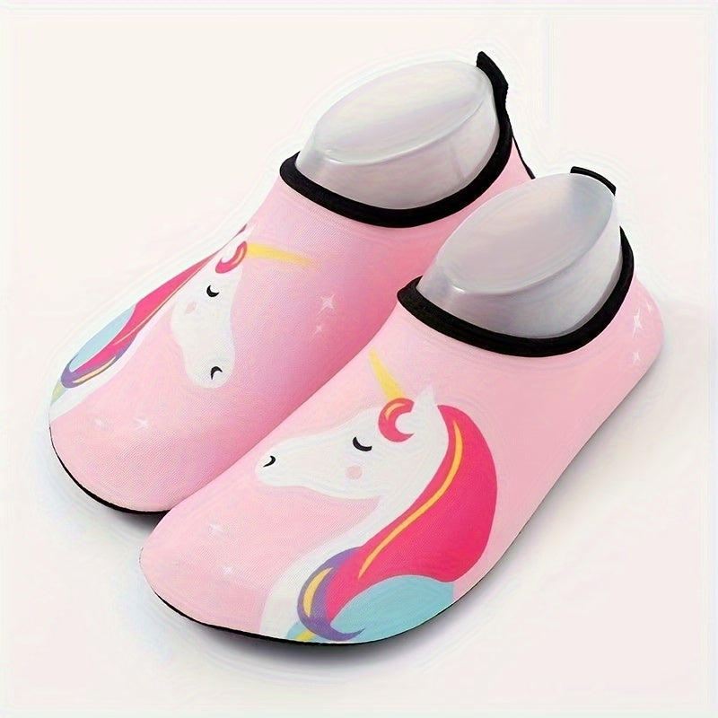 Girl's Water Socks Quick Dry Non Slip for Summer Beach Pool