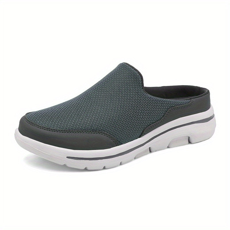 Men's Breathable Slip On Mules Lightweight Non Slip Comfy Shoes