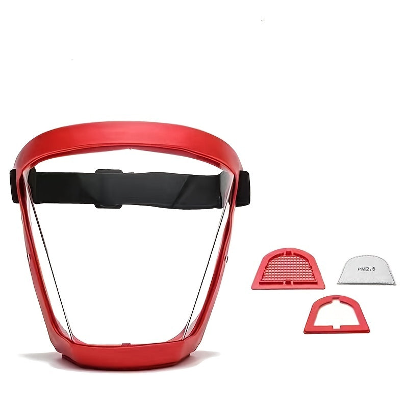 High Def. Labor Prot. Protective Mask Anti-fog Full Face Cycling Sports Cover