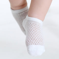 5 Pairs Kids Summer Mesh Boat Socks