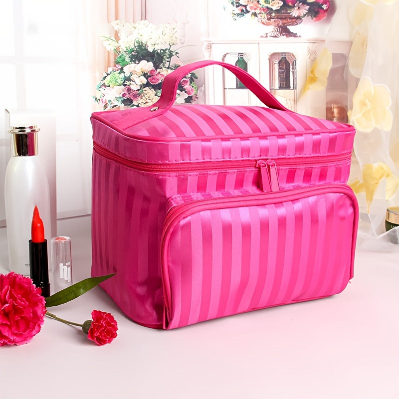 Waterproof Cosmetic Bag Makeup Brush Organizer Travel Toiletry Bag