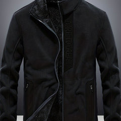 Men's Sherpa Lined Zip Up Jacket