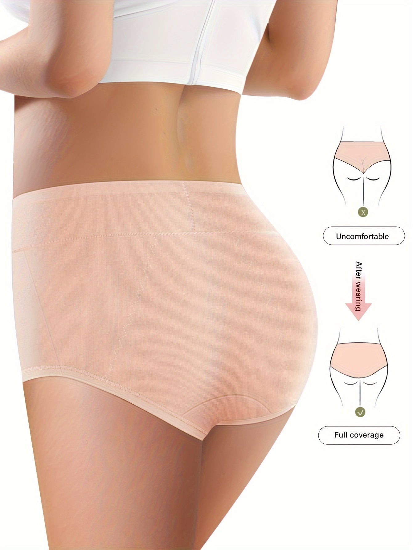 Women's Plus Graphic High Rise Tummy Control Panty