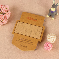 45 Retro Envelope Shaped Sticky Notes with Thank You Cards