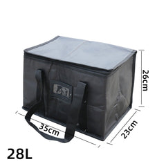 Large Food Insulated Bag Pizza Takeaway Thermal Warm Cold Bag Ruck