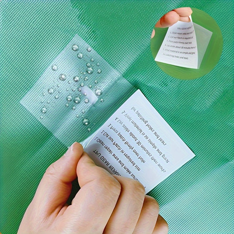 12pcs TPU Waterproof Repair Patch Kit for Tent Canopy Rainco