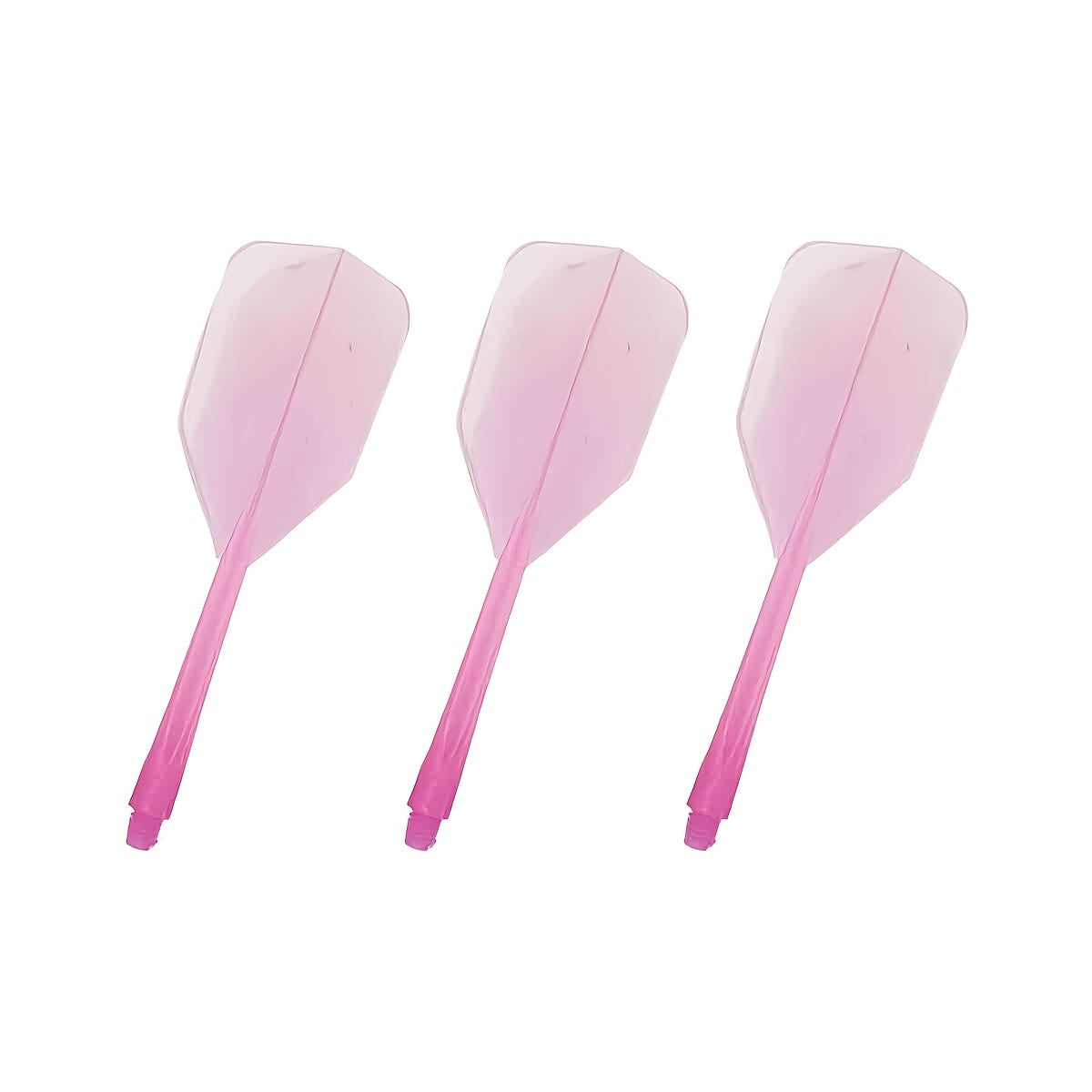 6pcs Integrated Dart Shaft & Flight Set Lightweight Plastic Dart Supplies