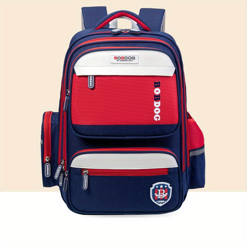 Baguette Schoolbag For Kids 6-12 Years Old Load Reduction Spine Protec