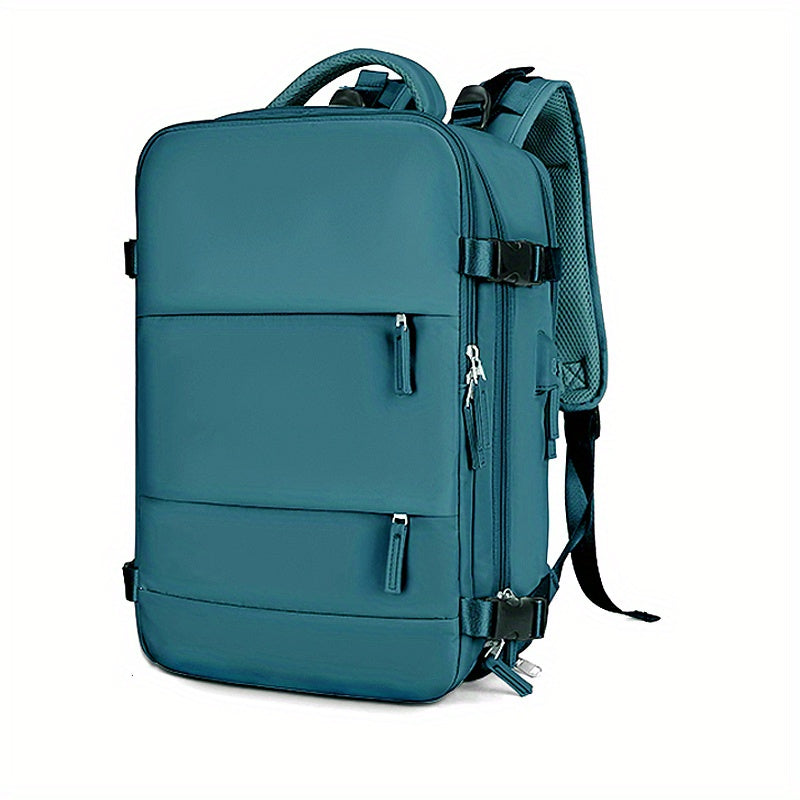 Functional Travel Backpack Large Capacity Laptop Rucksack