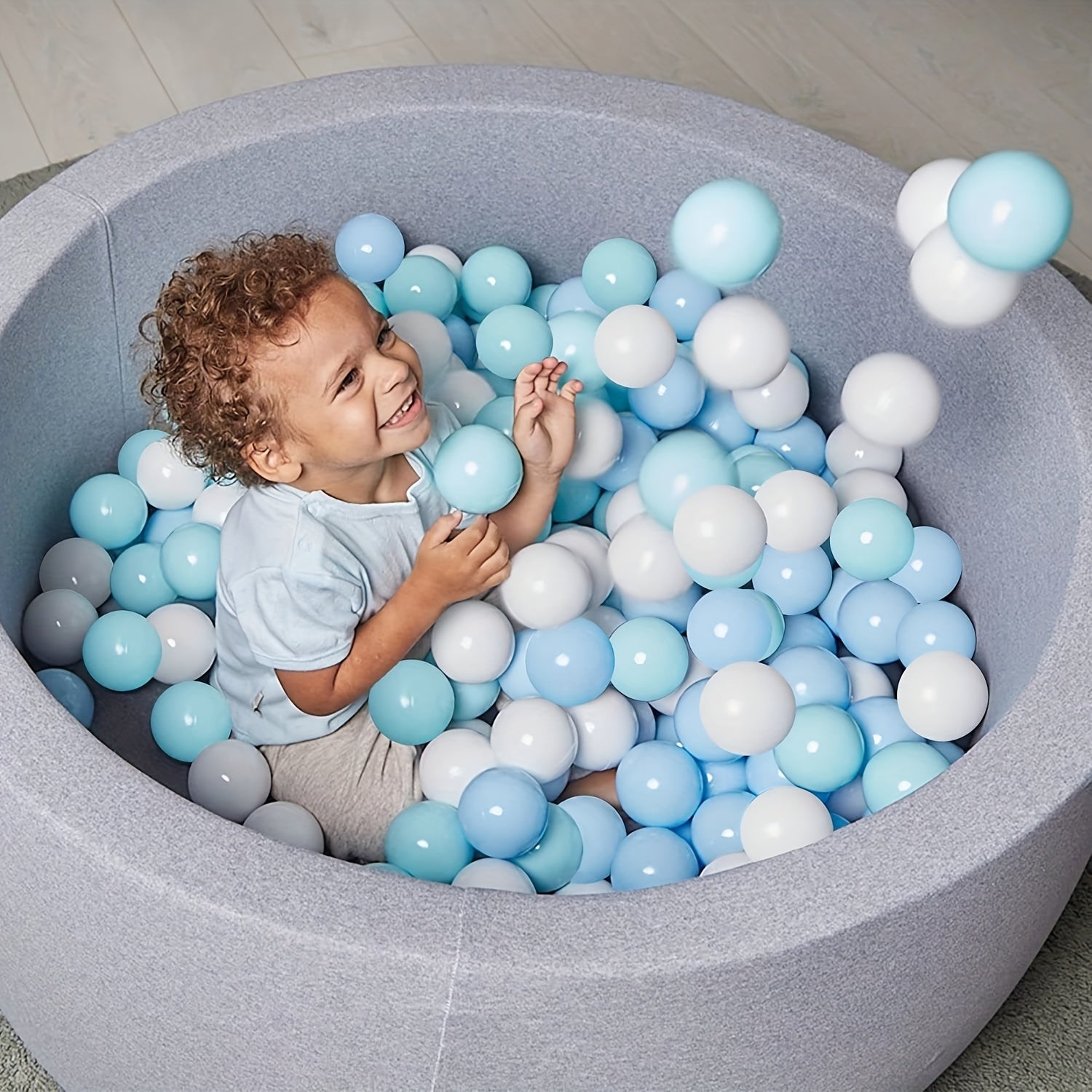 Crush Proof Plastic Ocean Balls Pack Of 10pcs