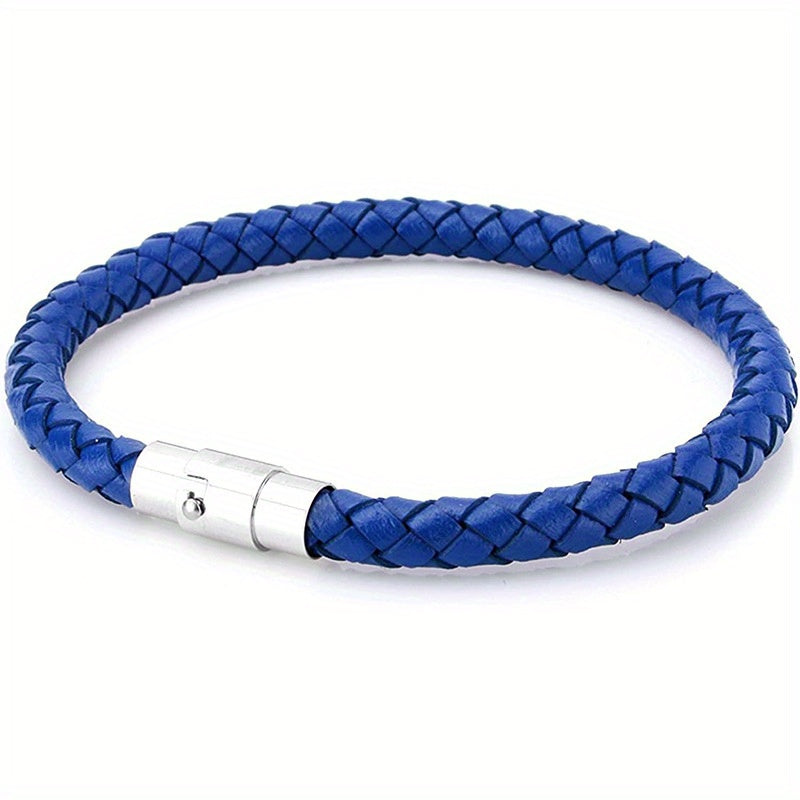 Minimalist Retro Leather Bracelet For Men Daily Decoration Gift Family Friends