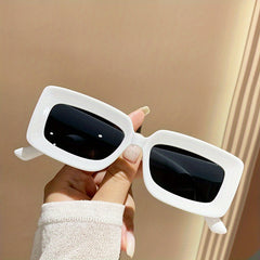 Y2K Rectangle Sunglasses UV400 Sun Shades Glasses