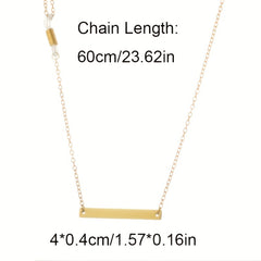 Personalized Stainless Steel Name Glasses Chain