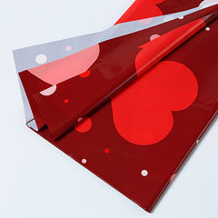 Disposable Plastic Heart Rectangle Tablecloth Party Supplies Wedding Decor