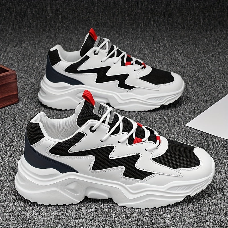 Men's Chunky Sneakers Breathable & Wear Resistant