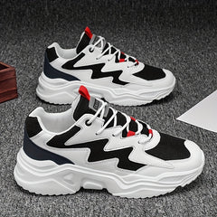 Men's Chunky Sneakers Breathable & Wear Resistant