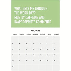 Adulting Is Hard Calendar Monthly Planner