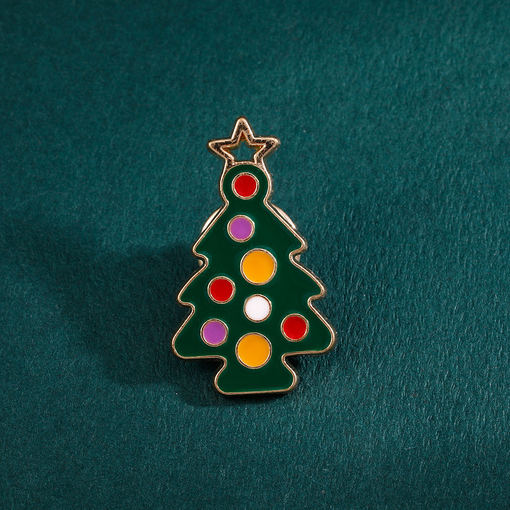 Men's Christmas Alloy Pin