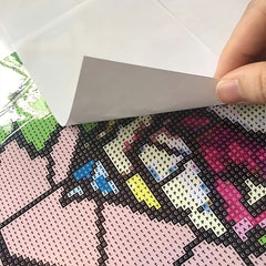 Diamond Painting Demolition Paper & Art Kit - Non Stick Tools
